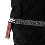 Canfield Roll Top Backpack in Black - Medium