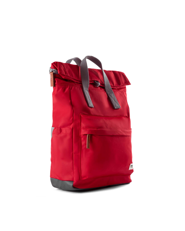 Canfield Roll Top Backpack in Cranberry