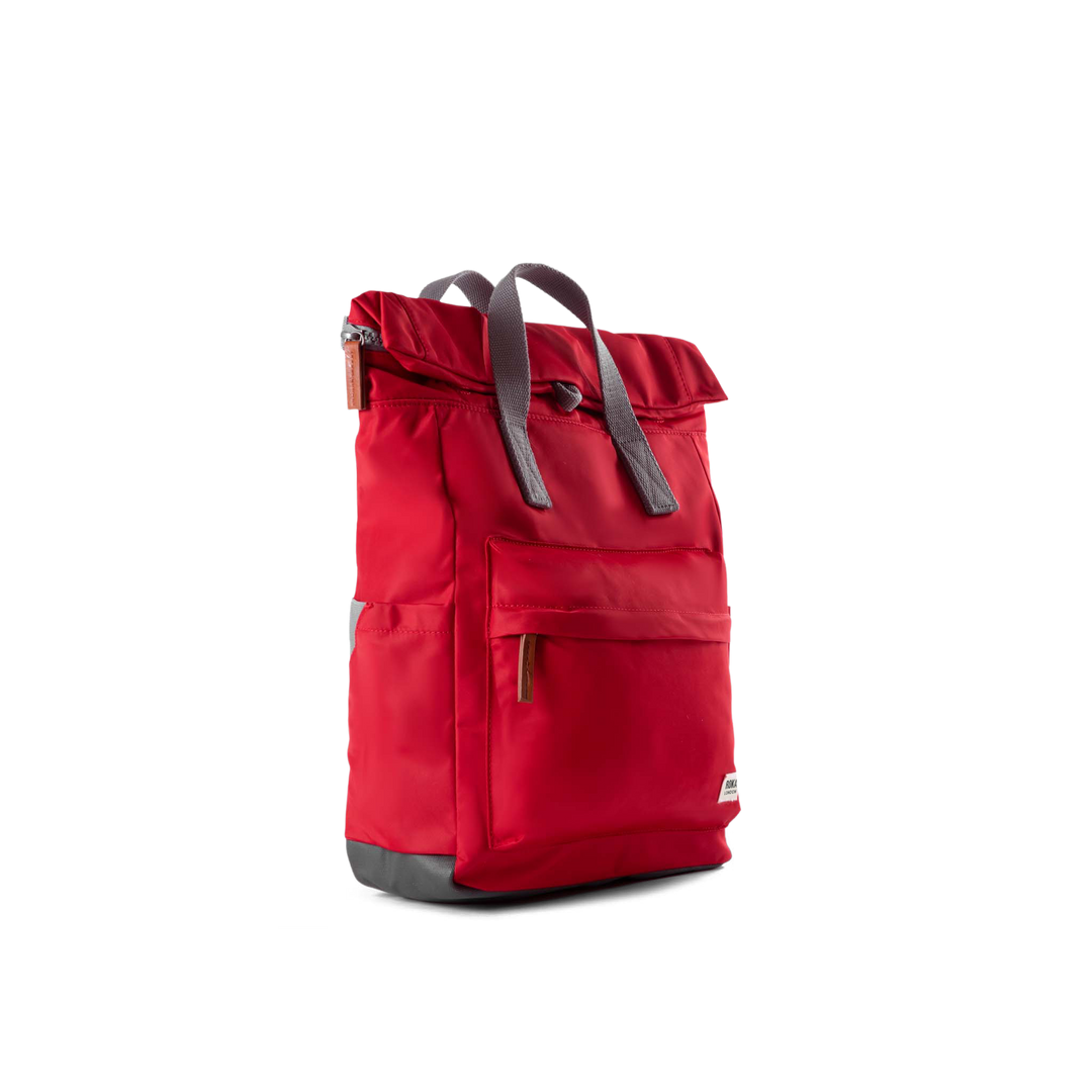 Canfield Roll Top Backpack in Cranberry