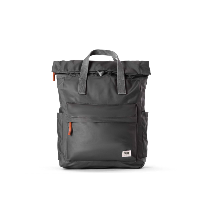Canfield Roll Top Backpack in Graphite