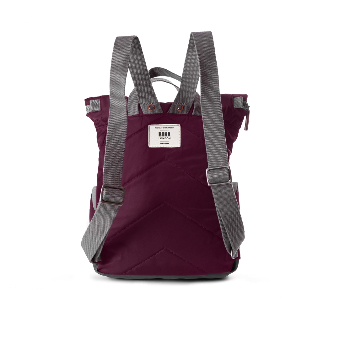 Canfield Roll Top Backpack in Plum