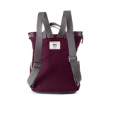 Canfield Roll Top Backpack in Plum