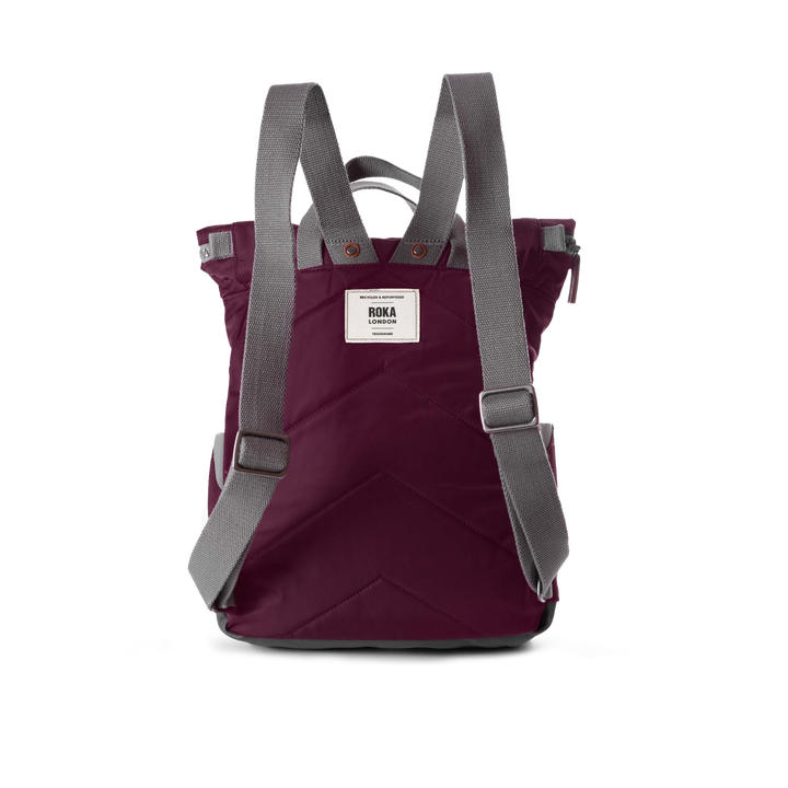 Canfield Roll Top Backpack in Plum