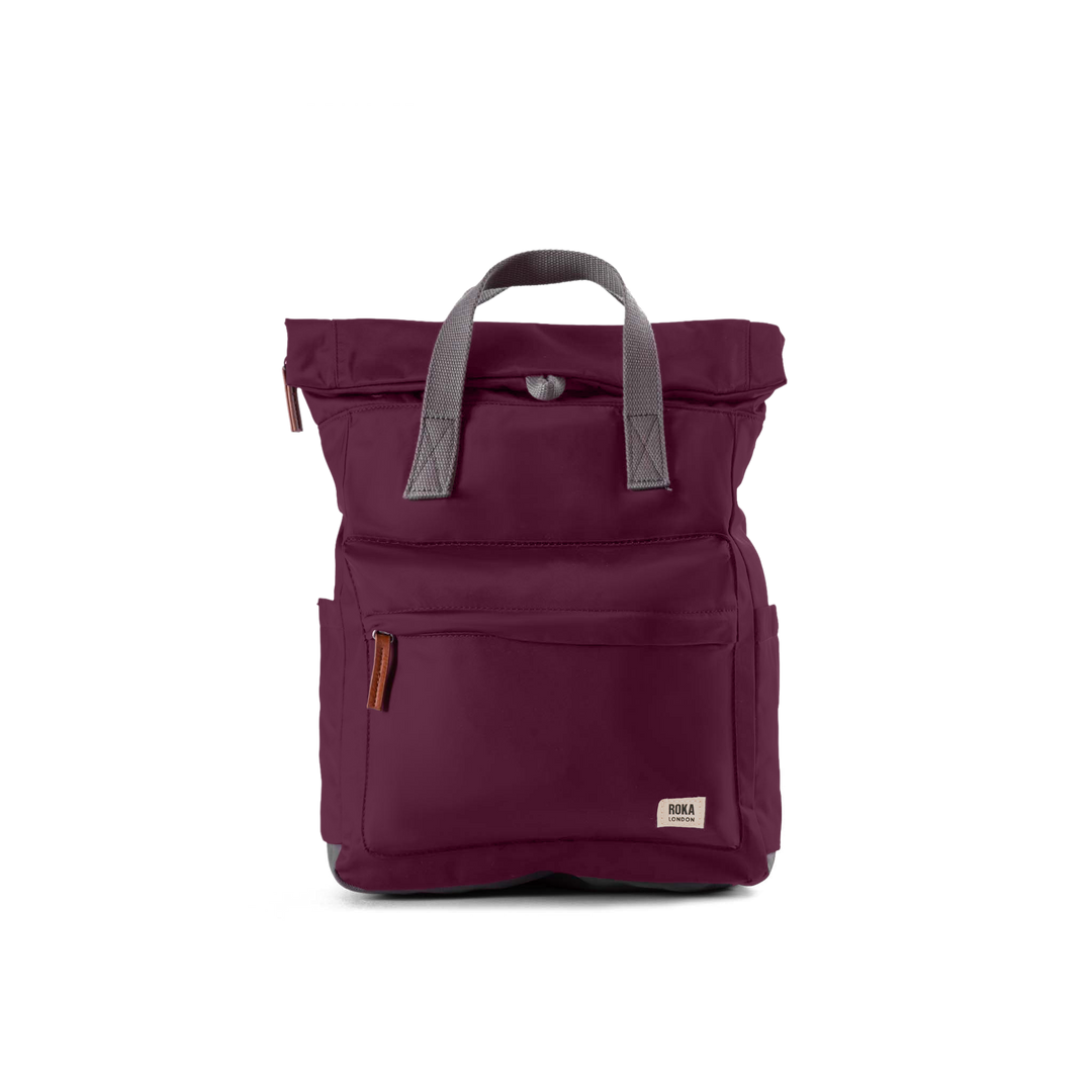 Canfield Roll Top Backpack in Plum