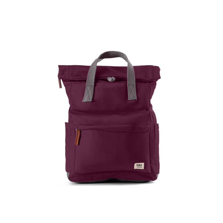 Canfield Roll Top Backpack in Plum