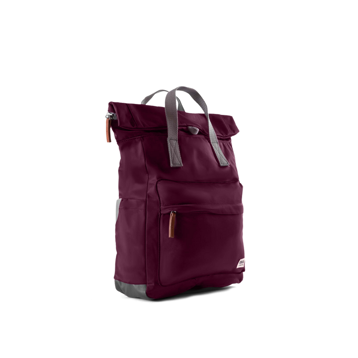 Canfield Roll Top Backpack in Plum