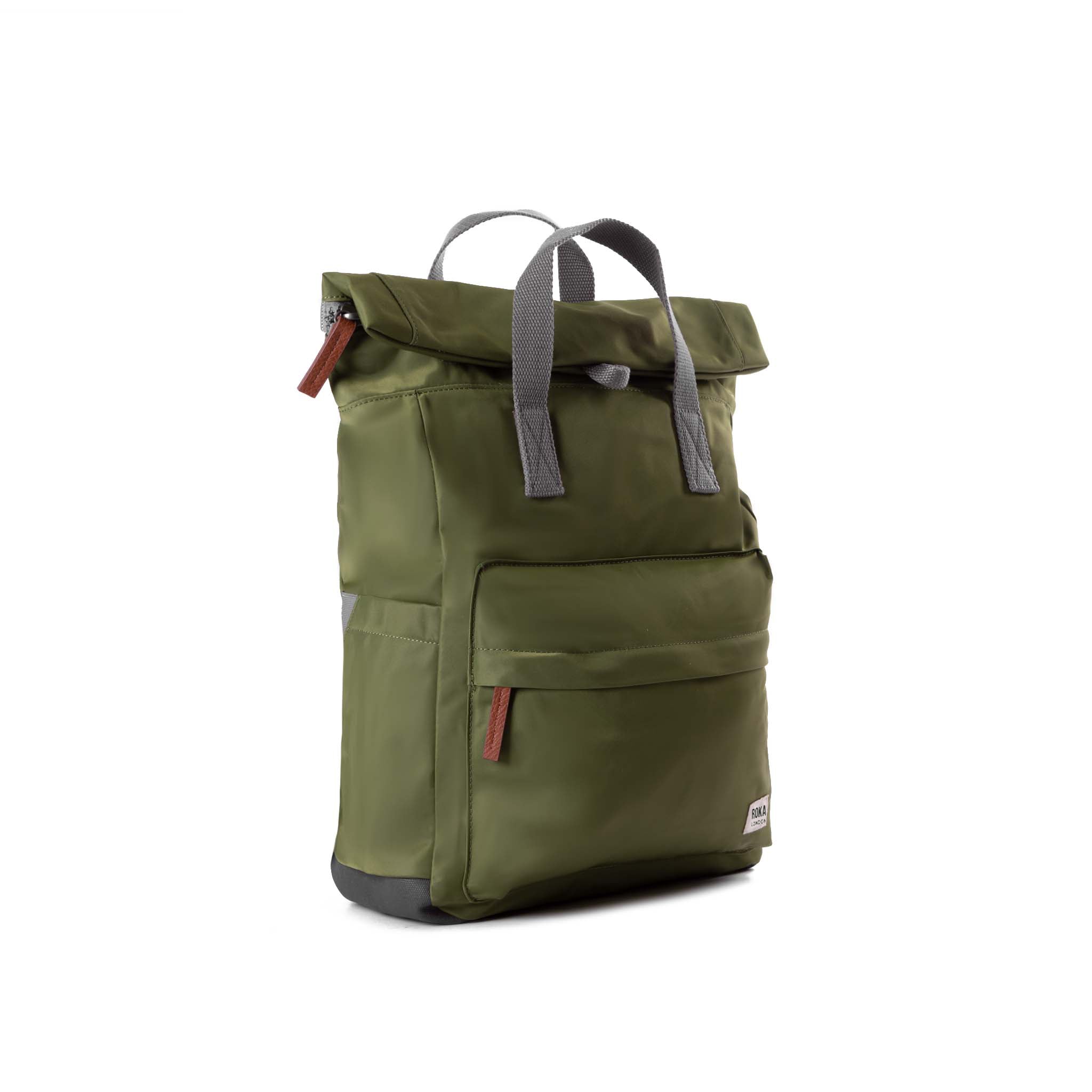 Canfield B Avocado | Recycled & Eco-Friendly Backpacks | ROKA London