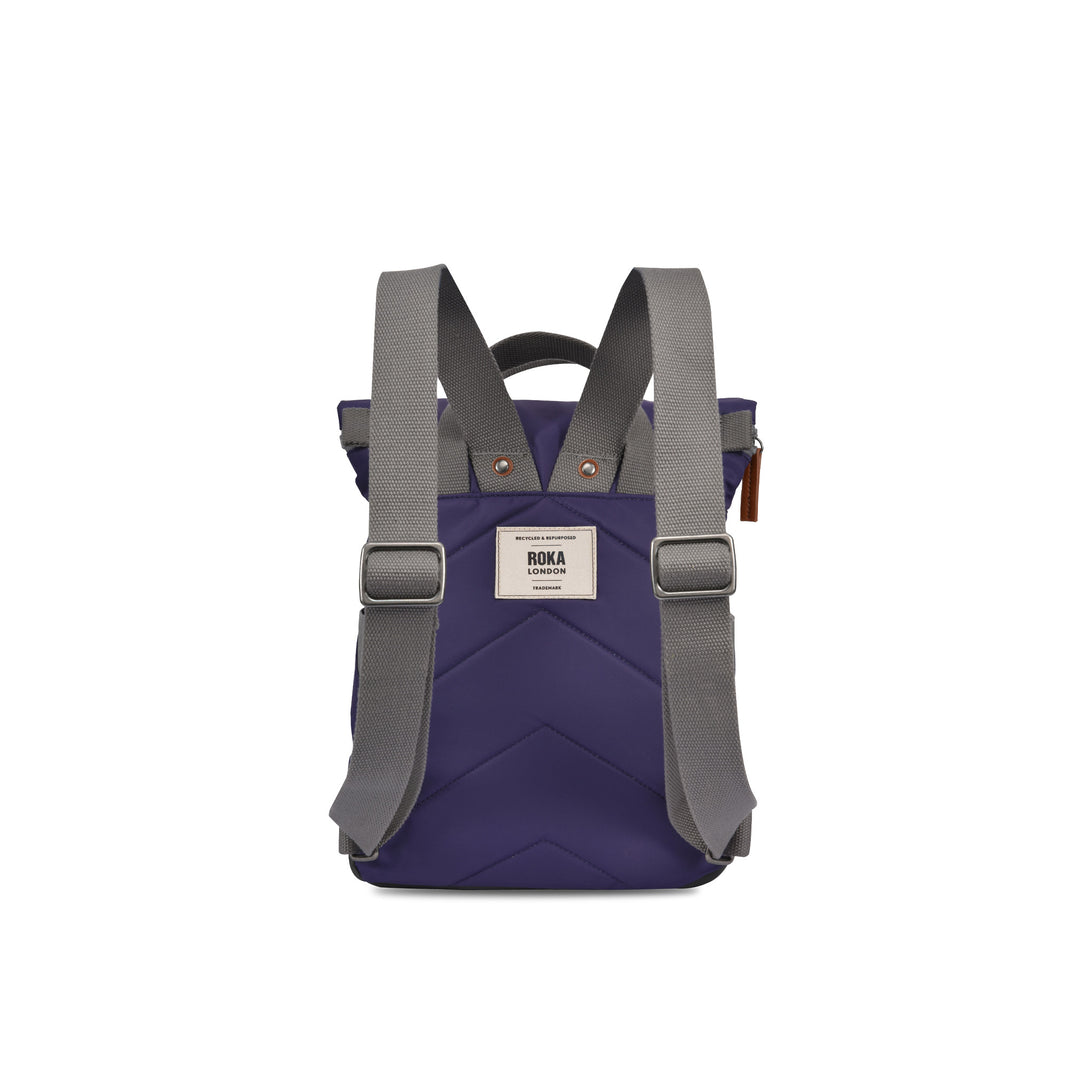 Canfield Roll Top Backpack in Mulberry