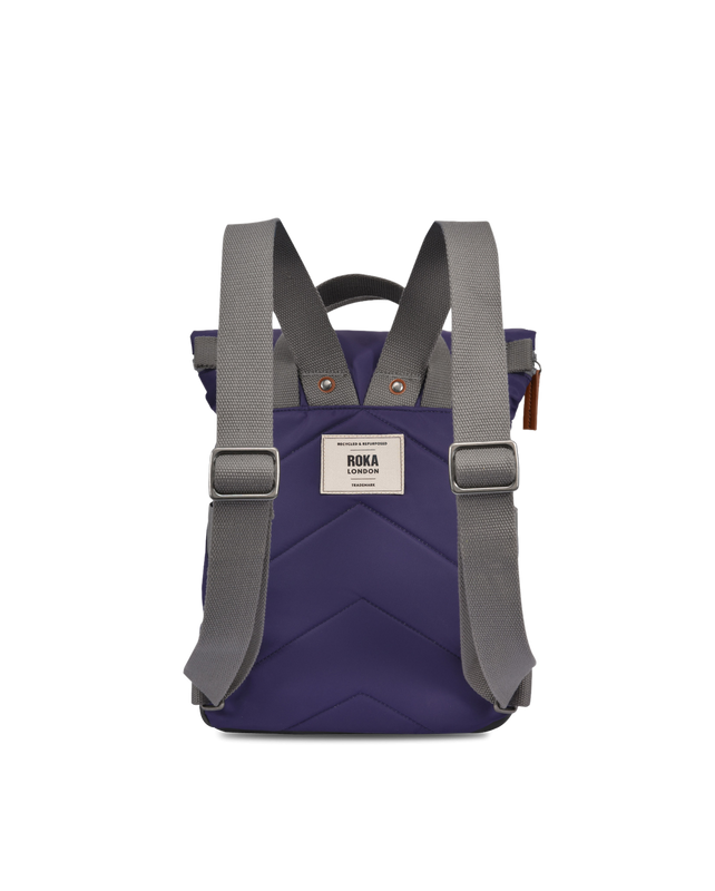 Canfield Roll Top Backpack in Mulberry