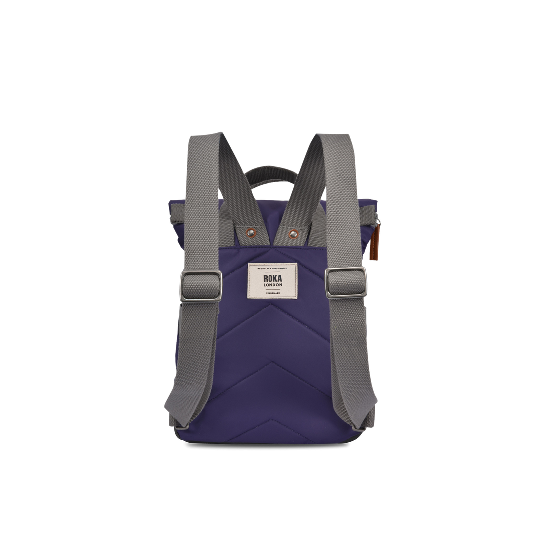 Canfield Roll Top Backpack in Mulberry