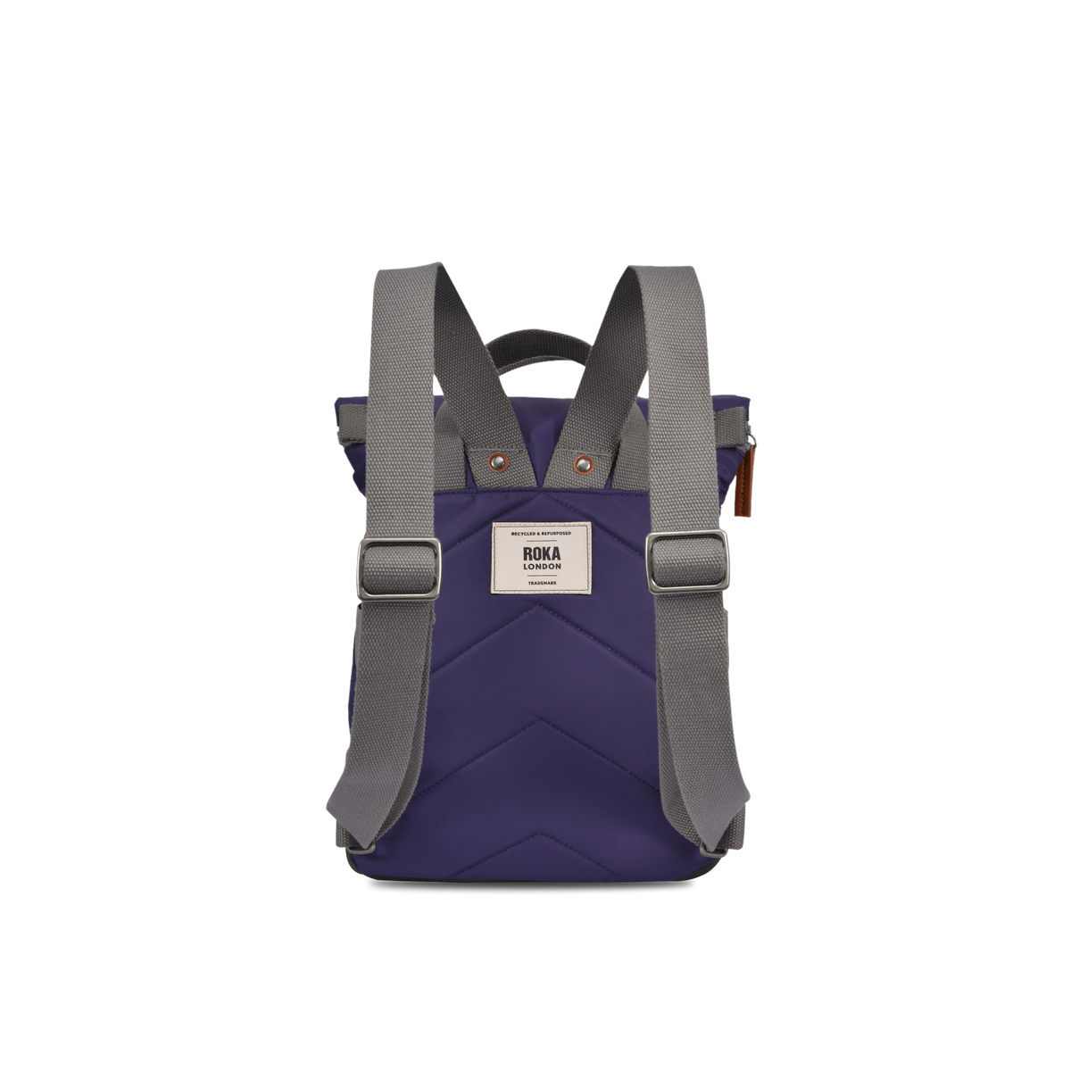 Canfield Roll Top Backpack in Mulberry