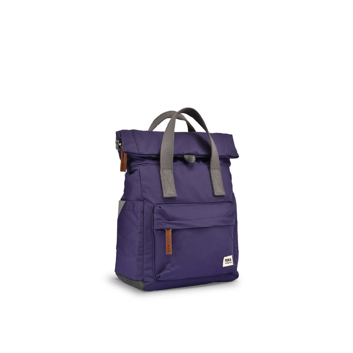 Canfield Roll Top Backpack in Mulberry