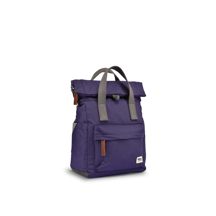 Canfield Roll Top Backpack in Mulberry
