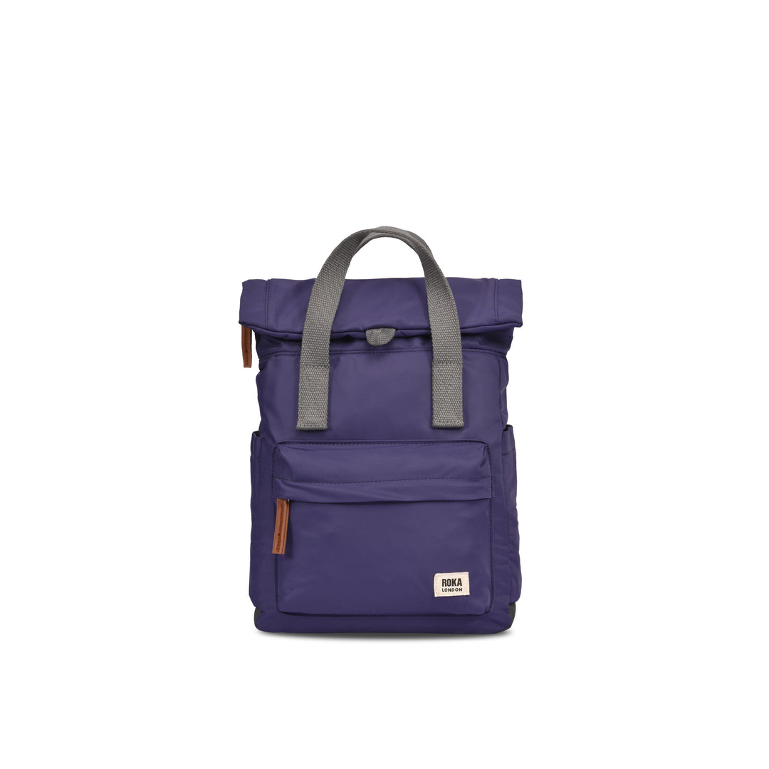 Canfield Roll Top Backpack in Mulberry