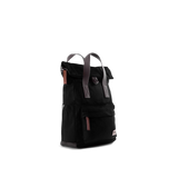 Canfield Roll Top Backpack in Black - Small