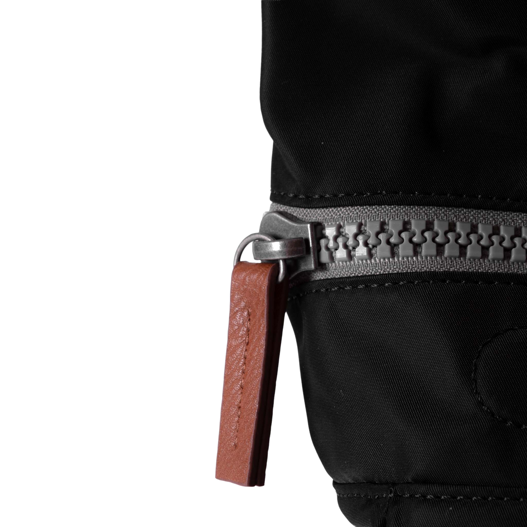 Canfield Roll Top Backpack in Black