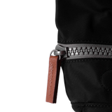 Canfield Roll Top Backpack in Black - Small