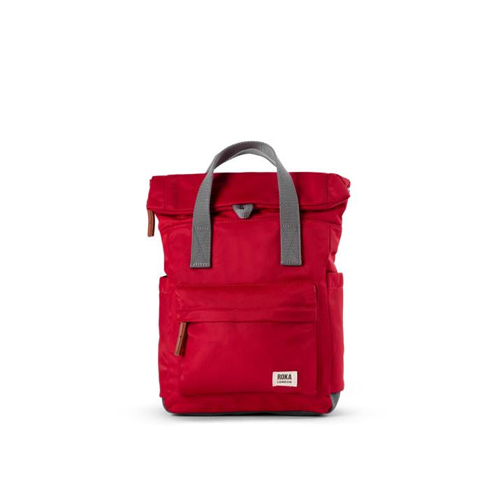 Canfield Roll Top Backpack in Cranberry