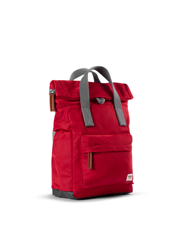 Canfield Roll Top Backpack in Cranberry
