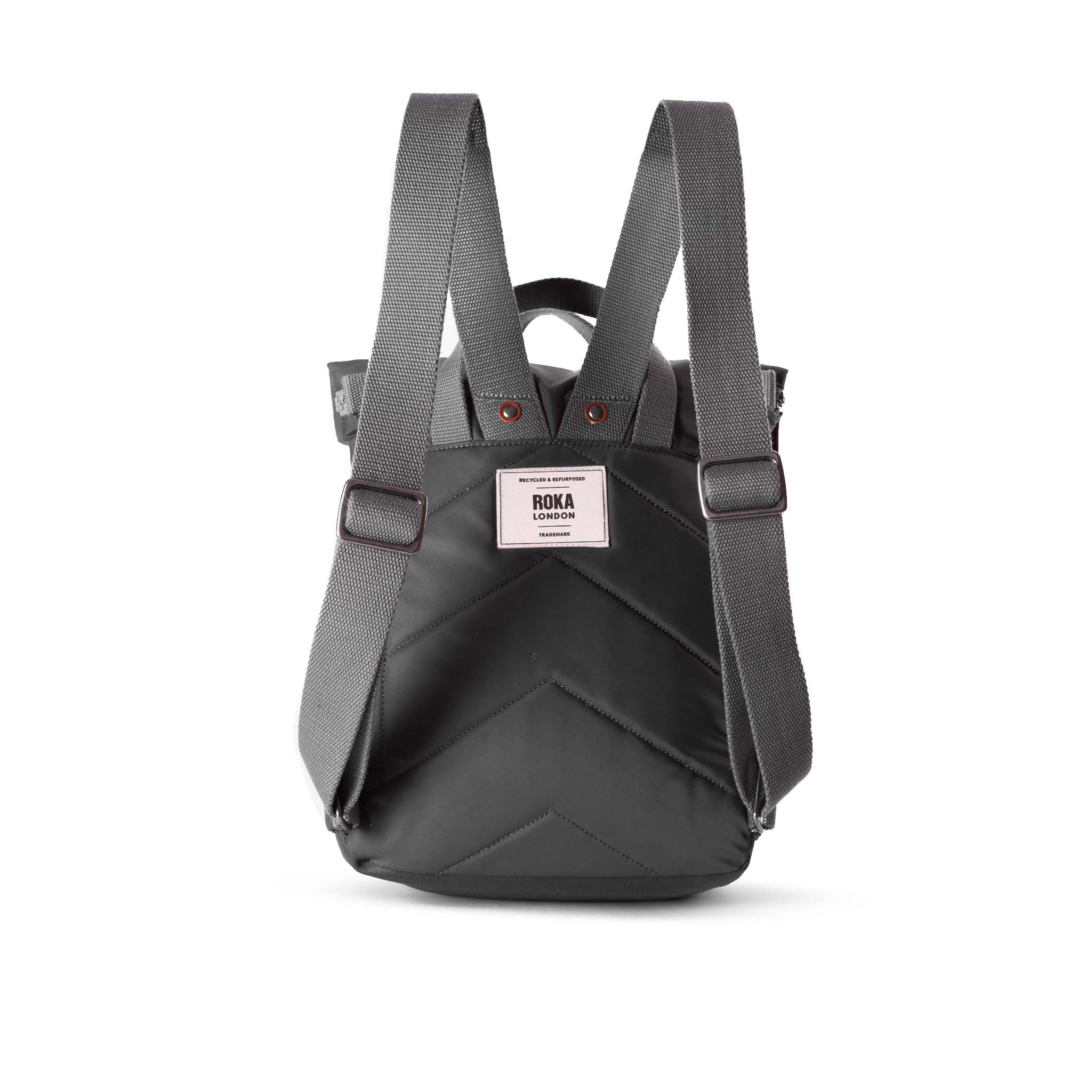 ROKA London | Sustainable Canfield Backpack | Graphite