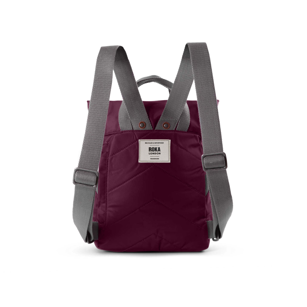 Canfield Roll Top Backpack in Plum