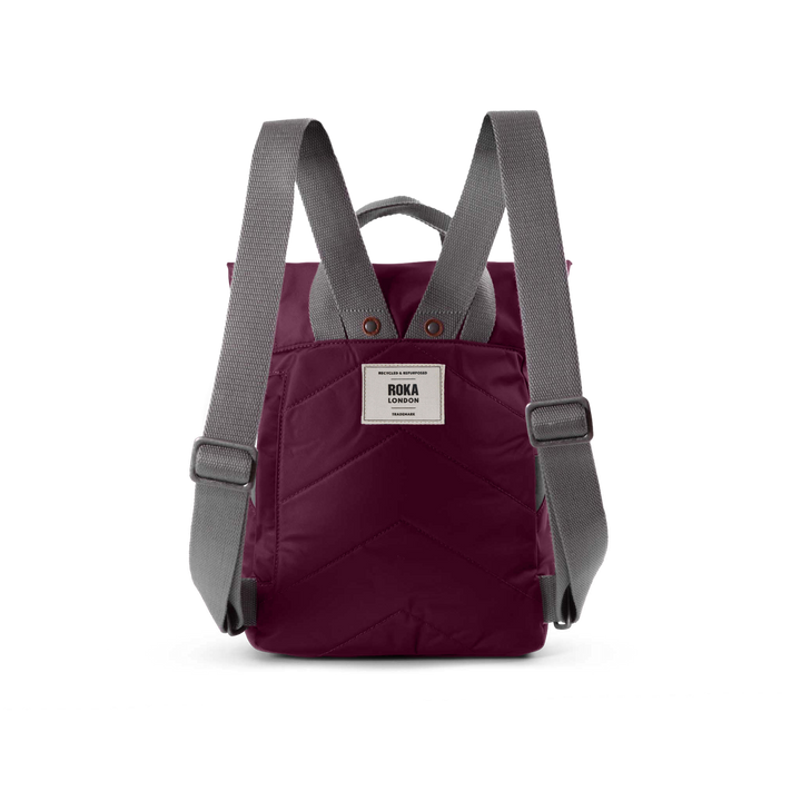 Canfield Roll Top Backpack in Plum