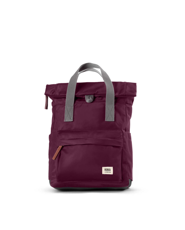 Canfield Roll Top Backpack in Plum