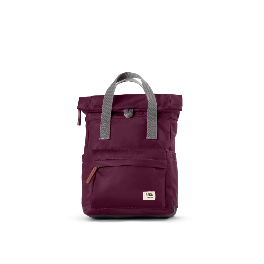 Canfield Roll Top Backpack in Plum