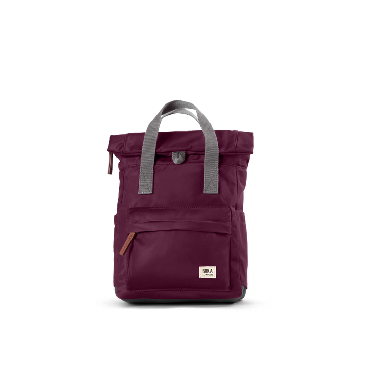 Canfield Roll Top Backpack in Plum