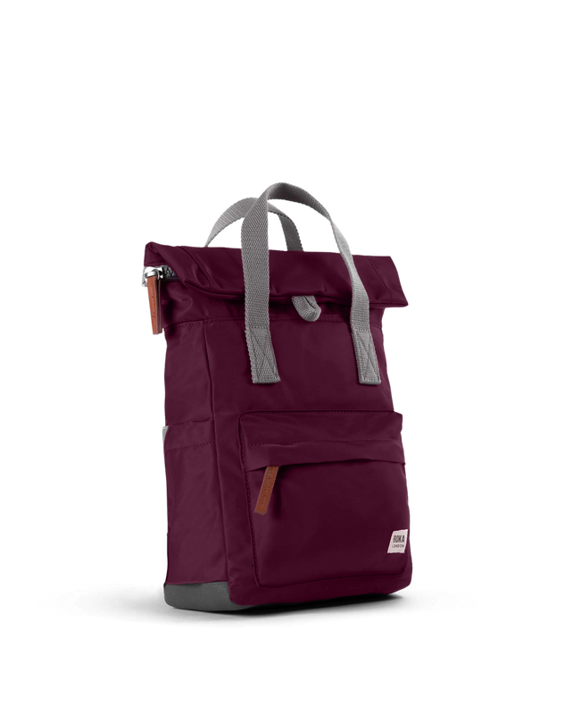 Canfield Roll Top Backpack in Plum