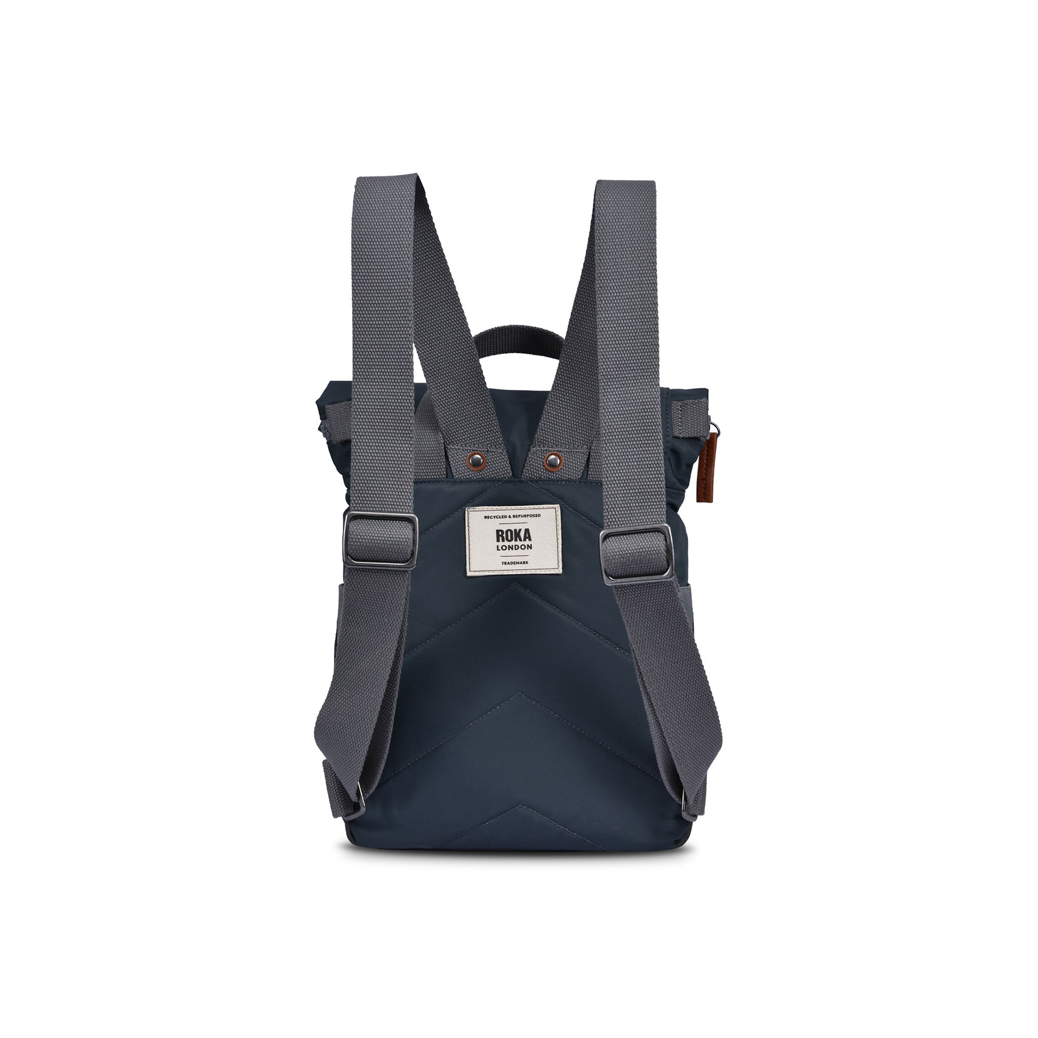 Canfield B Smoke | Recycled & Eco-Friendly Backpack | ROKA London