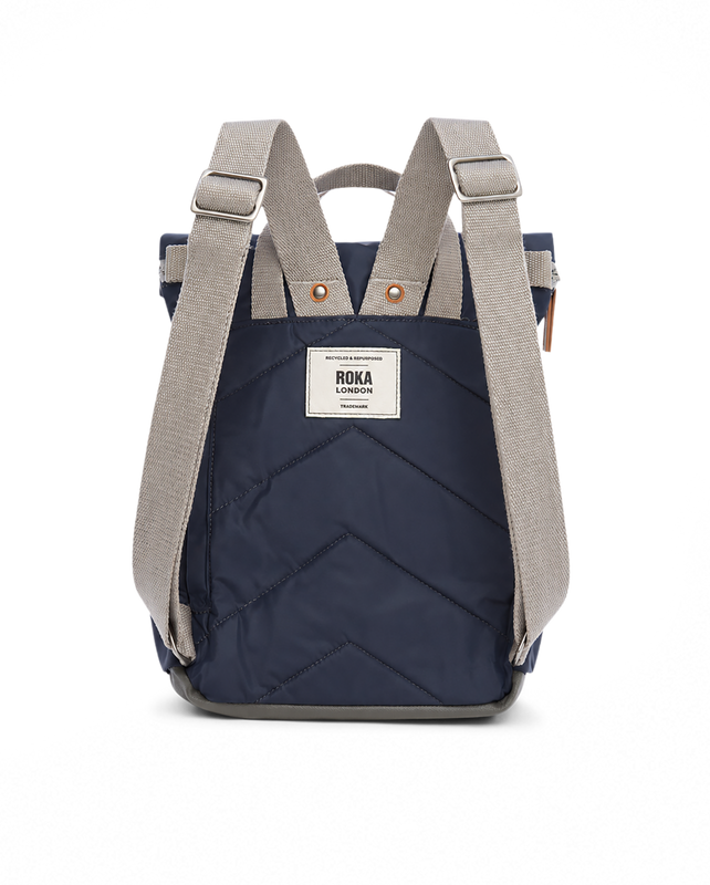 Canfield Roll Top Backpack in Midnight