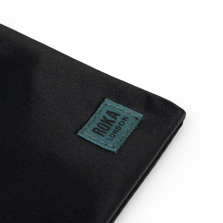 Creative Waste Black Edition Chelsea Teal Recycled Nylon