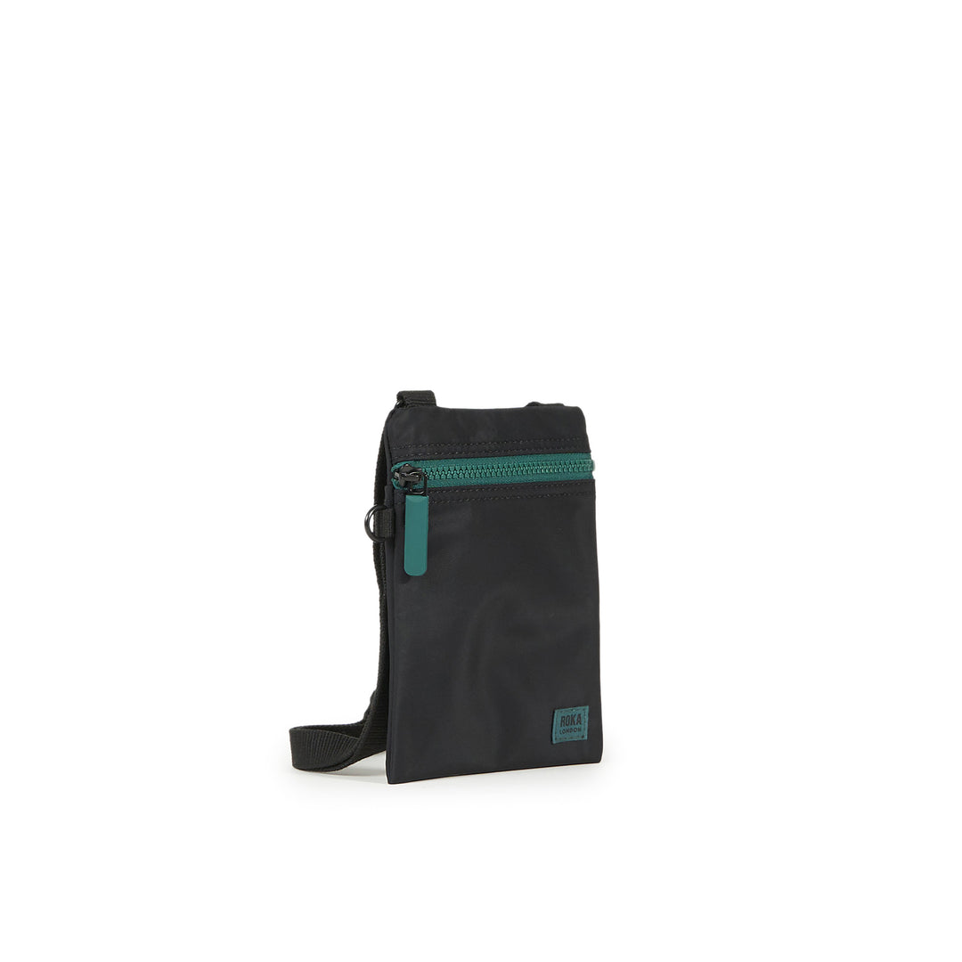 Creative Waste Black Edition Chelsea Teal Recycled Nylon