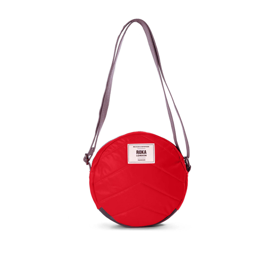 Paddington Crossbody Bag in Cranberry