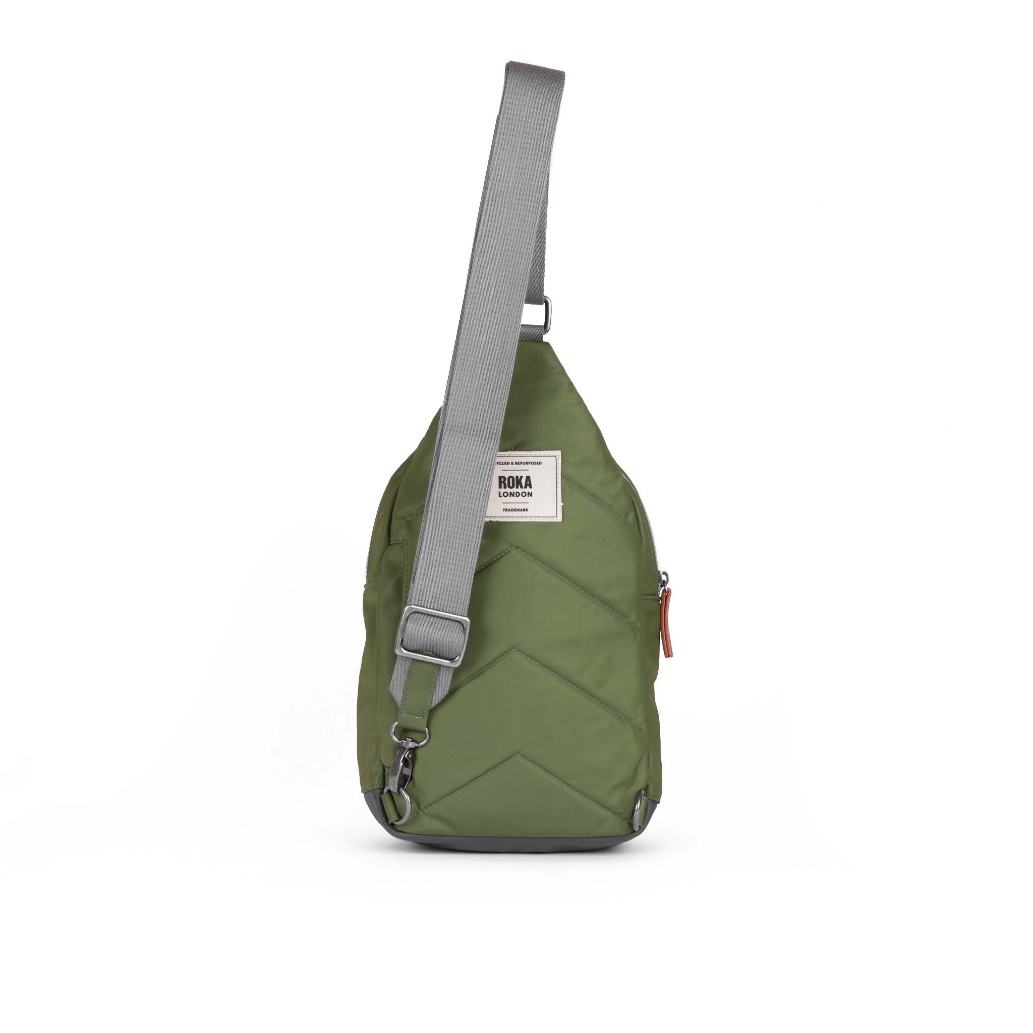Willesden B Avocado | Recycled & Eco-Friendly Crossbody Bag | ROKA