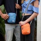 Bond Pocket Crossbody Bag in Tangerine