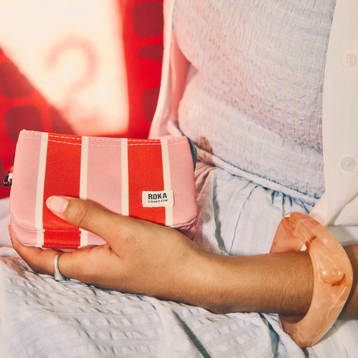Carnaby Wallet in Seaside Stripe