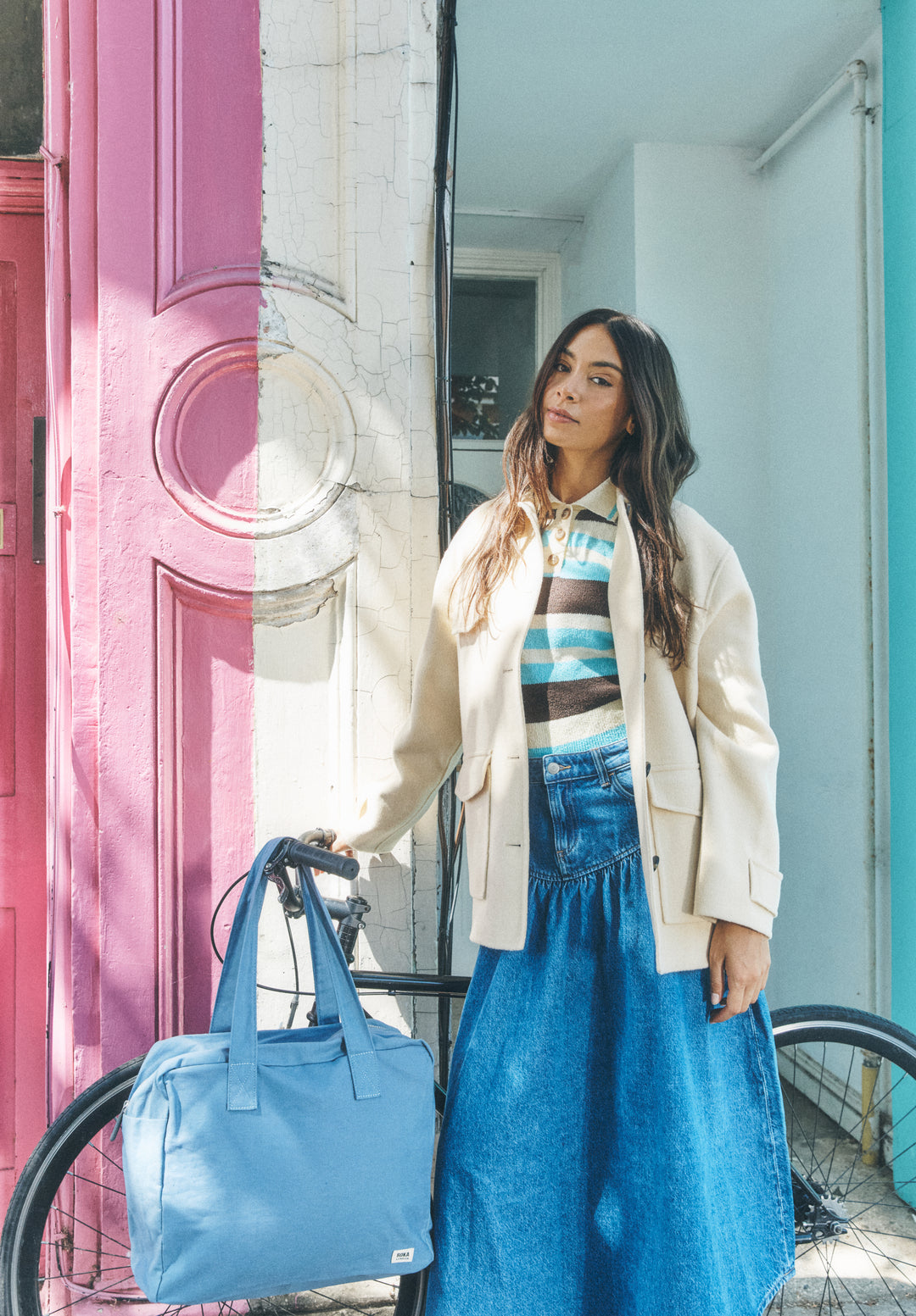 Sloane Shoulder Bag in Aviation