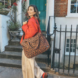 Somerset Shoulder Bag in Scarlet Leopard