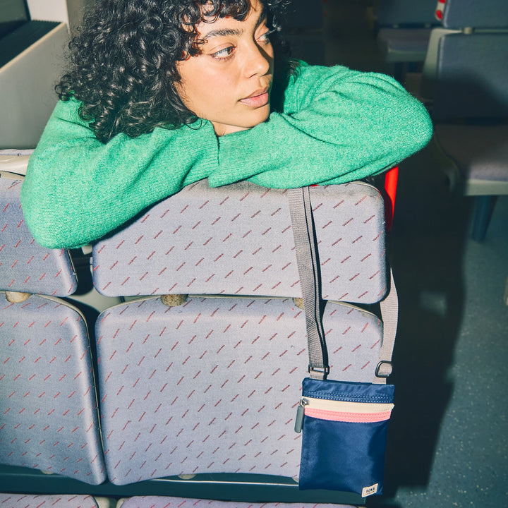 Chelsea Pocket Sling Bag in Midnight Stripe