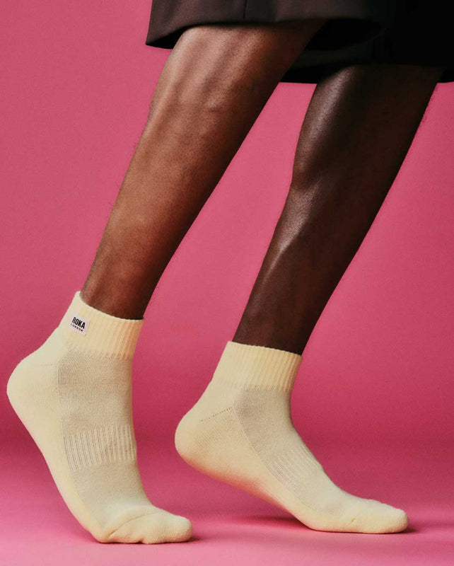 Wembley Ankle Socks for Women in Lemonade