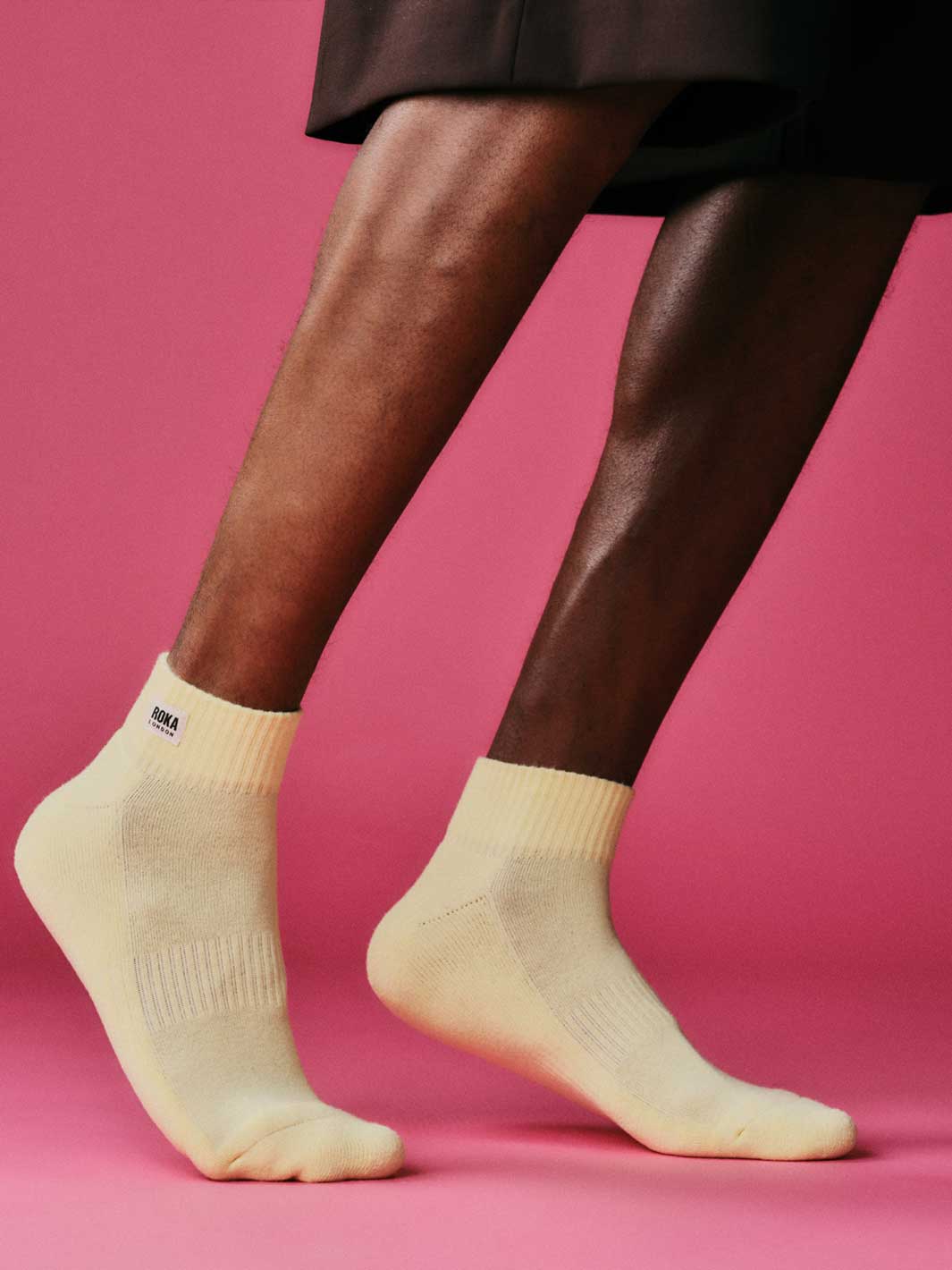 Wembley Ankle Socks for Women in Lemonade