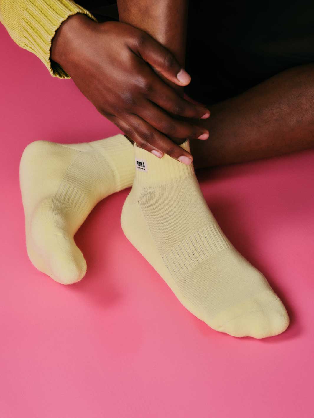 Wembley Ankle Socks for Women in Lemonade