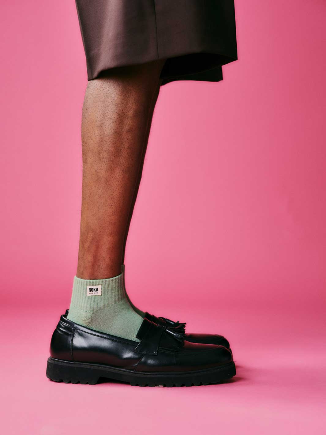 Wembley Ankle Socks for Women in Matcha
