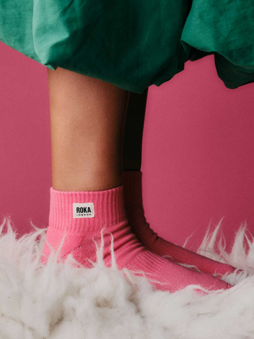 Wembley Ankle Socks for Women in Coral