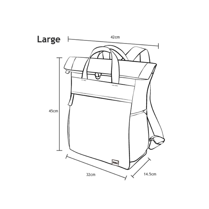 Roka Backpacks | Sustainable Backpacks | Recycled Backpacks | Blue Backpack