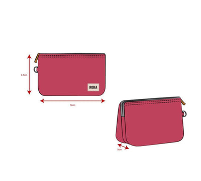 Roka London | Bags | Wallet | Carnaby | Grey