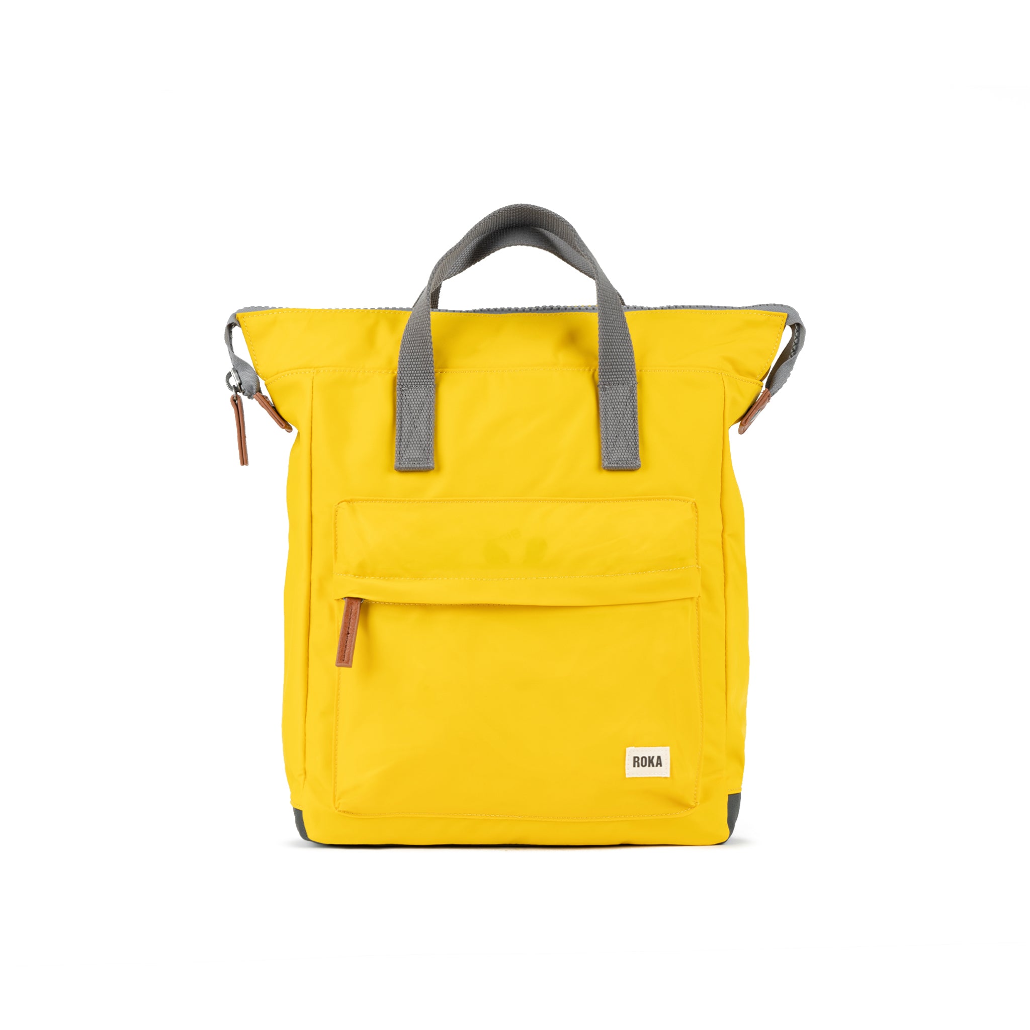 Bantry B Mustard Recycled Eco Friendly Backpack ROKA London