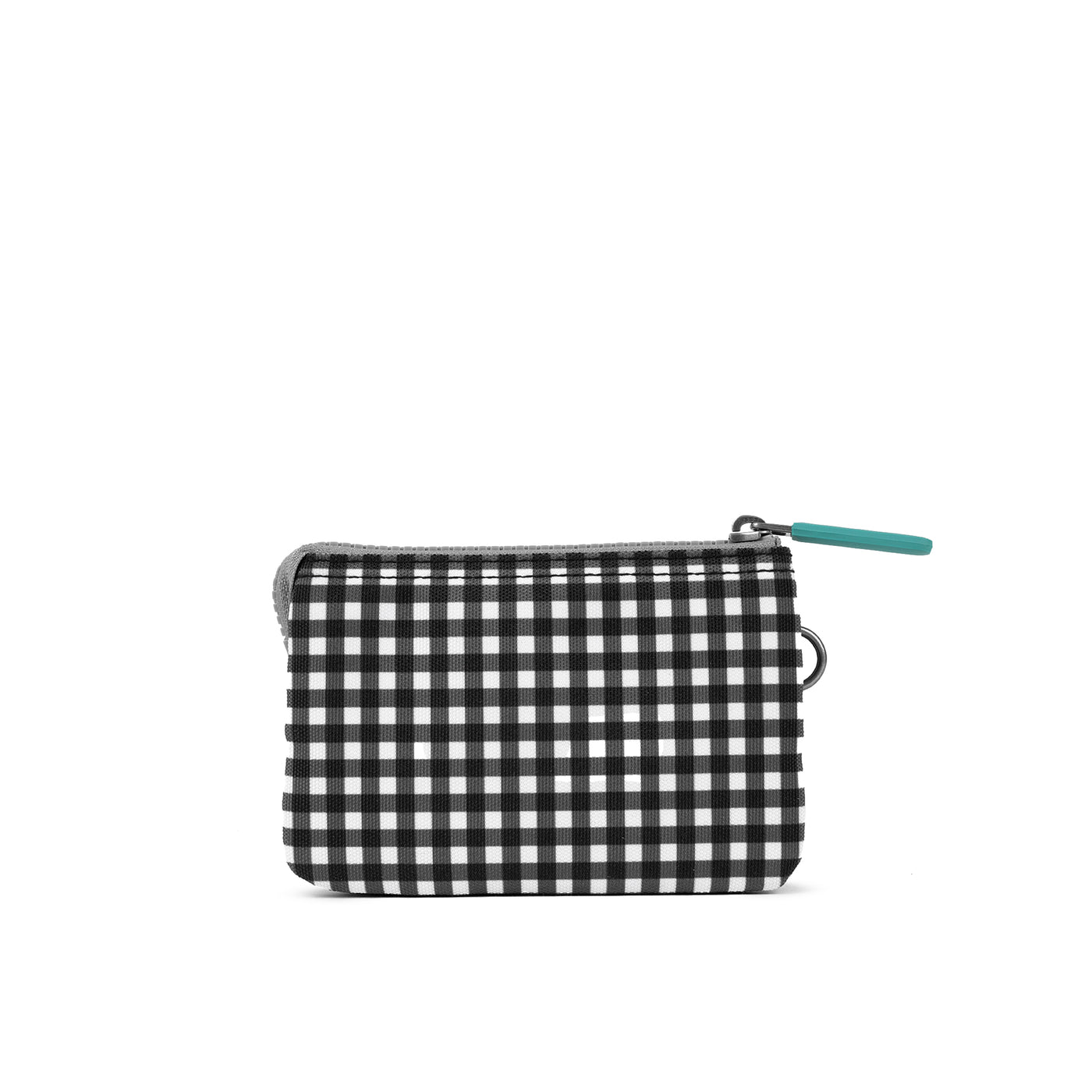 Carnaby Black Gingham Recycled Canvas